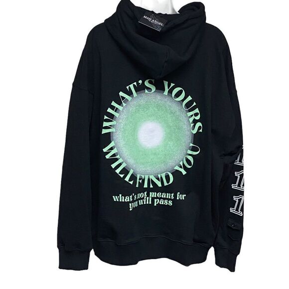 Mad Angel Crystal pocket sweatshirt - Picture 1 of 6